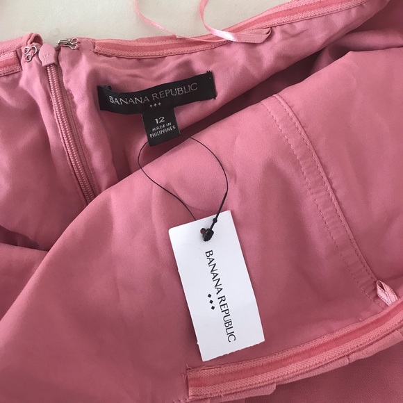 PLEATED SHIFT MINI DRESS - Picture 3 of 4